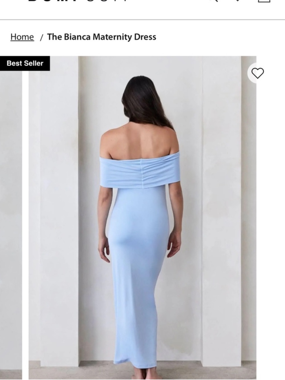 Bianca dress in Light Blue